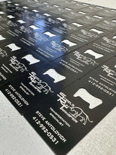 Load image into Gallery viewer, CUSTOM Bottle Opener Business Cards