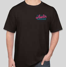Load image into Gallery viewer, Austin Innovations NEON Logo Tee – BLACK