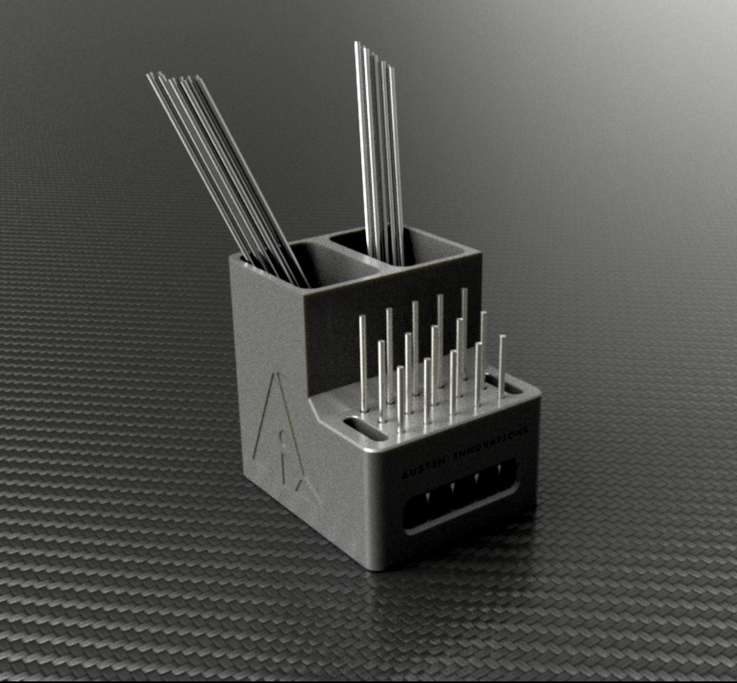 Tungsten and Scrap Filler Organizer Block