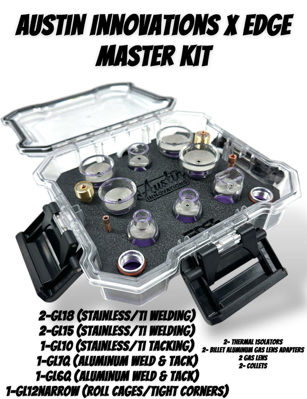 Austin Innovations X EDGE Cup Kits