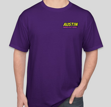 Load image into Gallery viewer, Austin Innovations RETRO Logo Tee – BLACKBERRY
