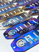 Load image into Gallery viewer, @HillWelding Titanium Keychain
